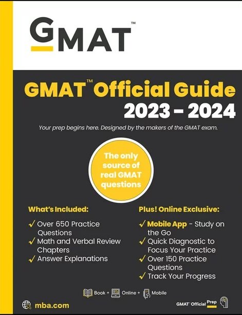 GMAT Official Guide 2023-2024, Focus Edition: Includes Book + Online Question Bank + Digital Flashcards + Mobile App (Paperback)