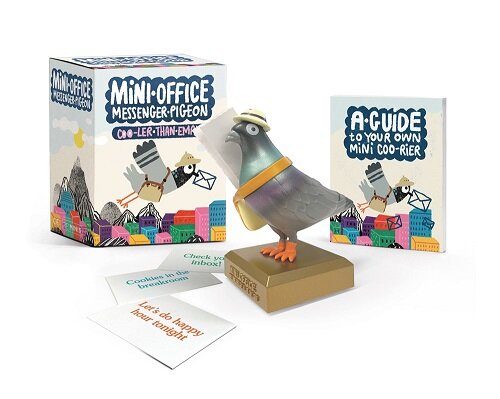 Mini Office Messenger Pigeon: Coo-Ler Than Email (Paperback)