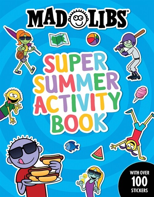 Mad Libs Super Summer Activity Book: Sticker and Activity Book (Paperback)