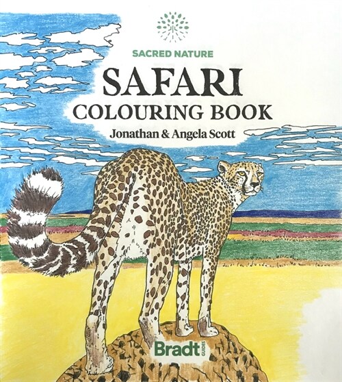 Sacred Nature Safari Colouring Book (Paperback)