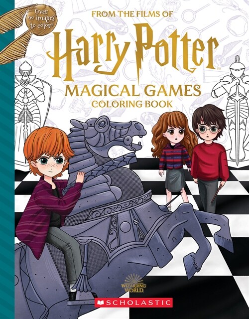 Magical Games Coloring Book (Harry Potter) (Paperback)
