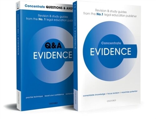 Evidence Revision Concentrate Pack: Law Revision and Study Guide (Paperback)