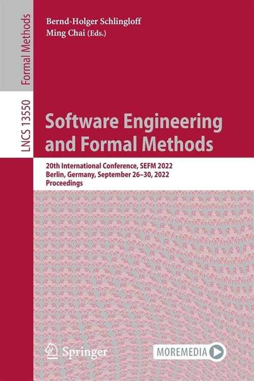Software Engineering and Formal Methods (Paperback)