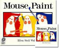 노부영 Mouse Paint (Paperback 원서 & CD) (Paperback + CD) - 노래부르는 영어동화