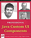 Professional Java Custom Ui Components (Paperback)