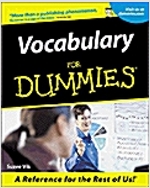 Vocabulary for Dummies (Paperback)