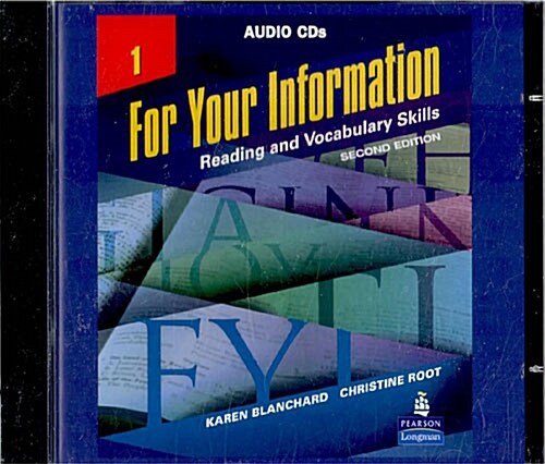 For Your Information 1 - CD 2장