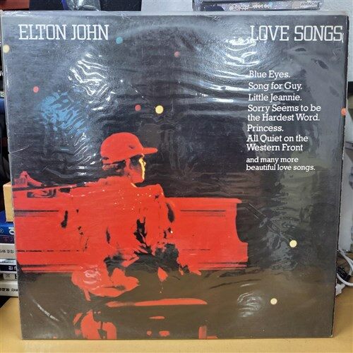 [중고] [LP] ELTON JOHN / LOVE SONGS - BLUE EYES, PRINCESS, CHAMELEON 