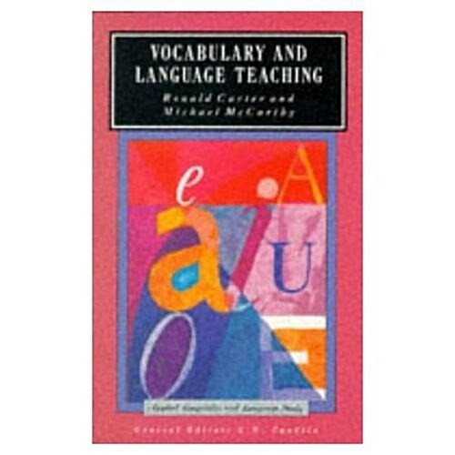 Vocabulary and Language Teaching (Paperback)