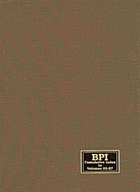 Bookmans Price Index: Cumulative Index, Volumes, 92-97 (Hardcover)