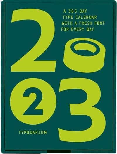 Typodarium 2023 calendar (Hardcover)