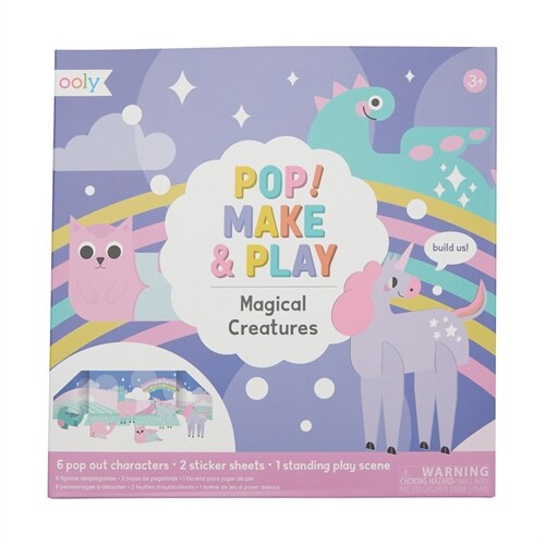 Pop! Make & Play - Magical Creatures (Board Games)