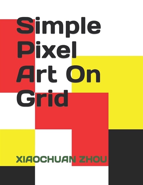 Simple Pixel Art On Grid (Paperback)