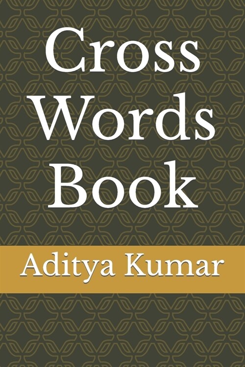 Cross Words Book (Paperback)