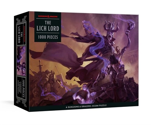 The Lich Lord Puzzle: A Dungeons & Dragons Jigsaw Puzzle: Jigsaw Puzzles for Adults (Board Games)