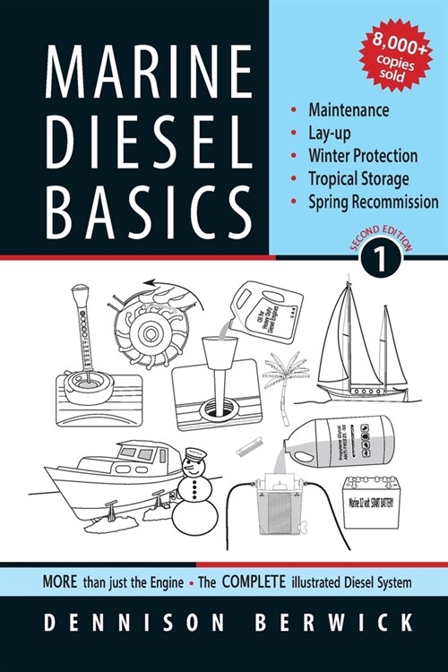 Marine Diesel Basics 1: Maintenance, Lay-Up, Winter Protection, Tropical Storage and Spring Recommission (Paperback)