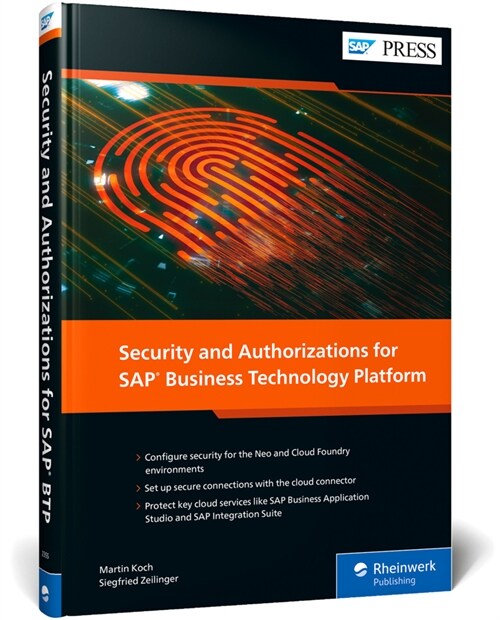 Security and Authorizations for SAP Business Technology Platform (Hardcover)