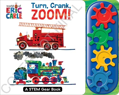 World of Eric Carle: Turn, Crank, Zoom! a Steam Gear Sound Book (Board Books)