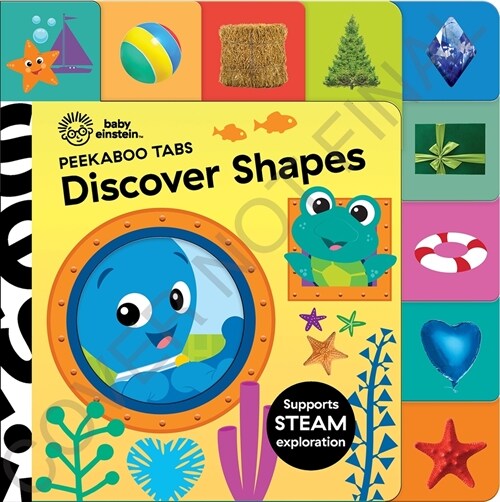 Baby Einstein: My First Shapes Peekaboo Tabs (Board Books)