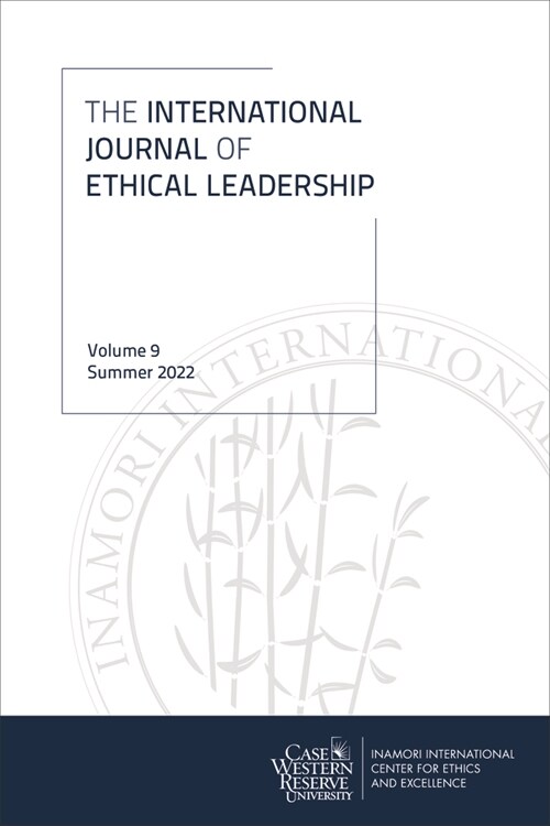 International Journal of Ethical Leadership, Vol. 9 (Paperback)