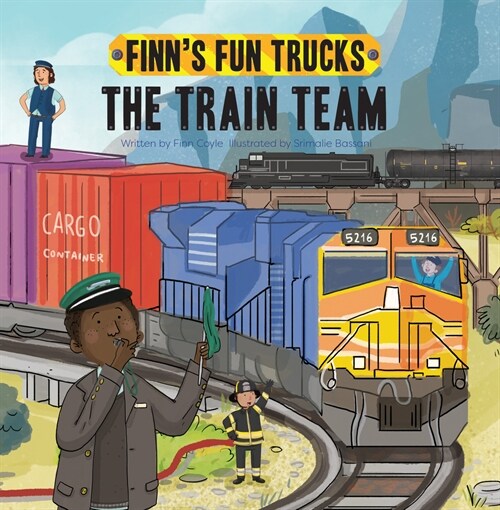 The Train Team: A Lift-The-Page Truck Book (Board Books)