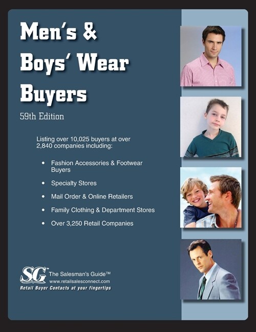 Mens & Boys Wear Buyers Directory 2022 (Paperback)