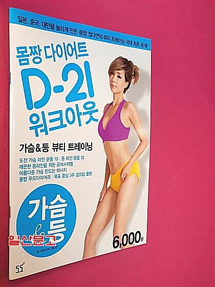 [중고] 정다연의 몸짱 다이어트 D-21 워크아웃 4