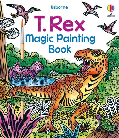 T. Rex Magic Painting Book (Paperback)