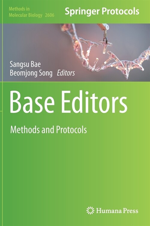Base Editors: Methods and Protocols (Hardcover, 2023)