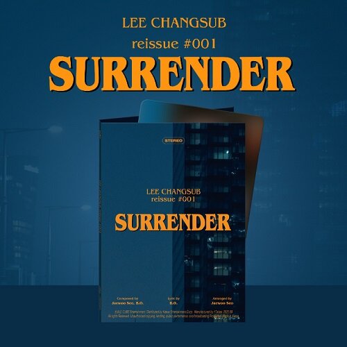 [중고] [플랫폼] 이창섭 - 스페셜 싱글앨범 reissue #001 SURRENDER [Platform Ver.]