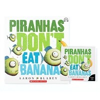 Piranhas Don’t Eat Bananas (Paperback + CD + StoryPlus QR코드)