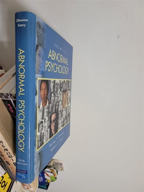 [중고] Abnormal Psychology (Hardcover, CD-ROM, 5th)