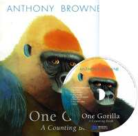 노부영 앤서니브라운 One Gorilla (Paperback 원서 & CD) (Paperback) - 노래부르는 영어동화