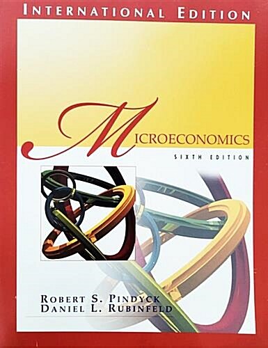 [중고] Microeconomics (Paperback, 6 International ed)