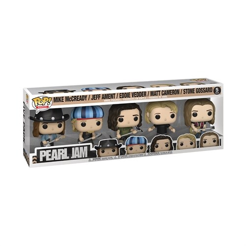 Pop Pearl Jam 5 Pack Vinyl Figure (Other)