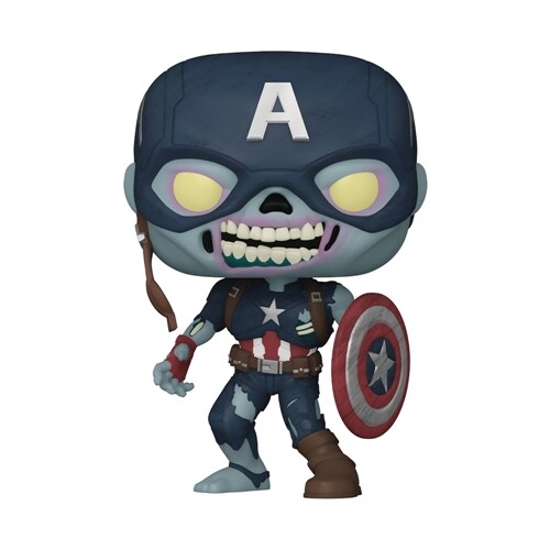 Pop Marvel What If? Zombie Captain America Vinyl Figure (Other)