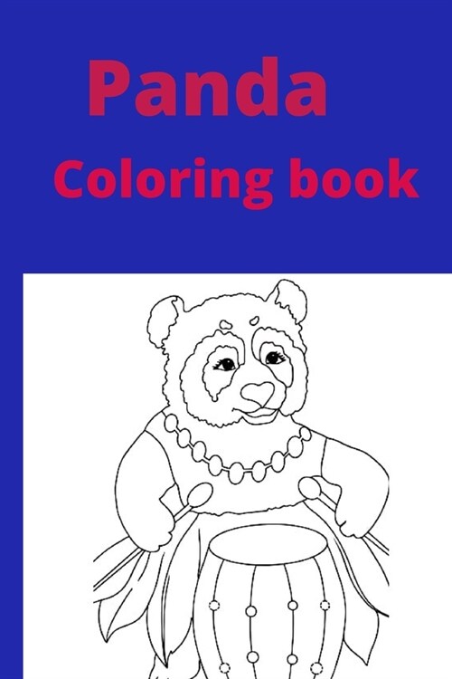 Panda Coloring book: Kids for Ages 4-8 (Paperback)