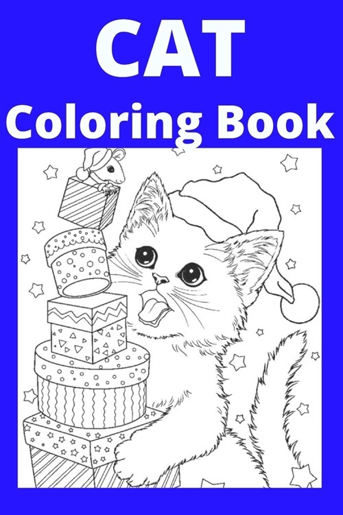 CAT Coloring Book: Kids for Ages 4-8 (Paperback)