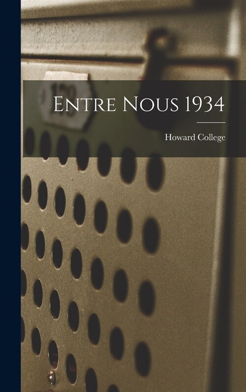 Entre Nous 1934 (Hardcover)