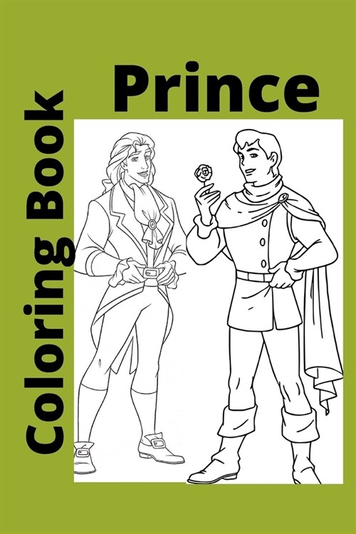 Prince Coloring Book: Kids for Ages 4-8 (Paperback)