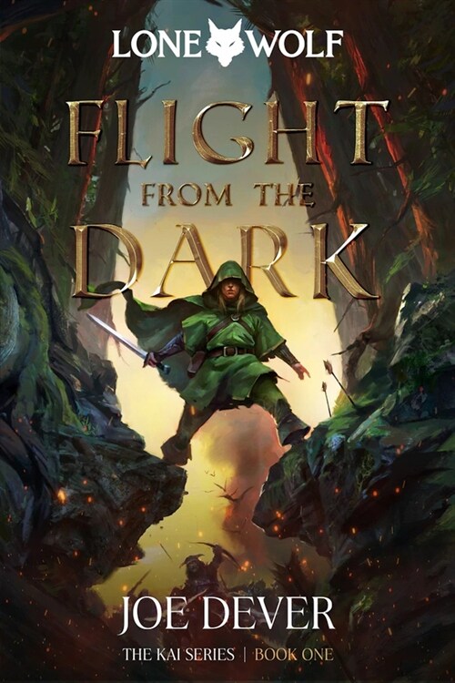 Flight from the Dark : Lone Wolf #1 (Paperback)