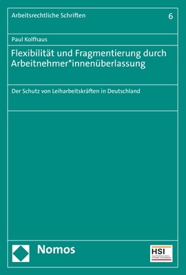 Flexibilitat Und Fragmentierung Durch Arbeitnehmer*innenuberlassung: Der Schutz Von Leiharbeitskraften in Deutschland (Paperback)