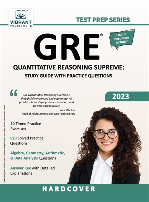 GRE Quantitative Reasoning Supreme: Study Guide with Practice Questions (Hardcover)