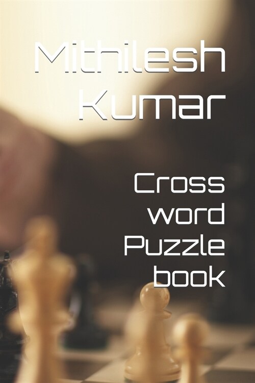 Cross word Puzzle book (Paperback)