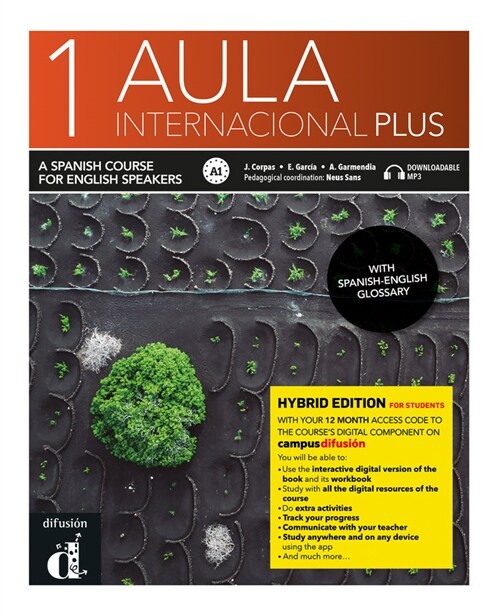 AULA INTERNACIONAL PLUS 1 HIBRIDA INGLES (Book)