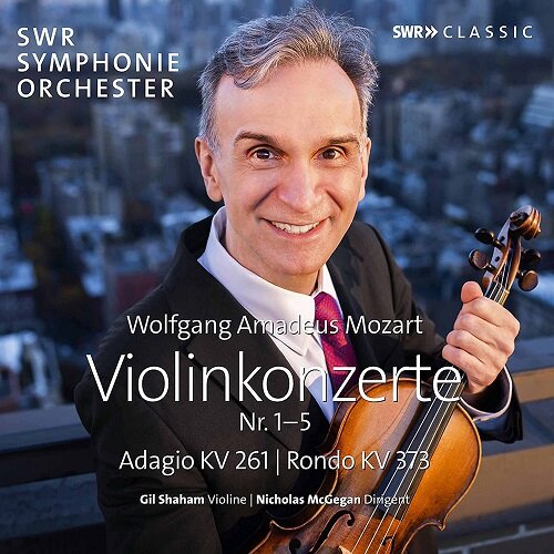 [수입] 모차르트: 바이올린 협주곡 1-5번, 아다지오 KV261 & 론도 KV373 [2CD]