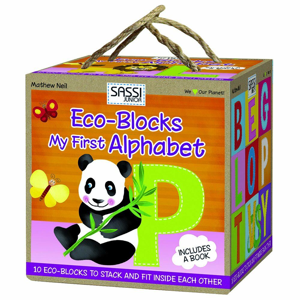 Eco-blocks. My First Alphabet (Paperback)