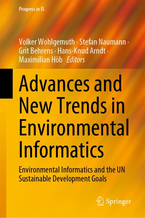 Advances and New Trends in Environmental Informatics: Environmental Informatics and the Un Sustainable Development Goals (Hardcover, 2023)