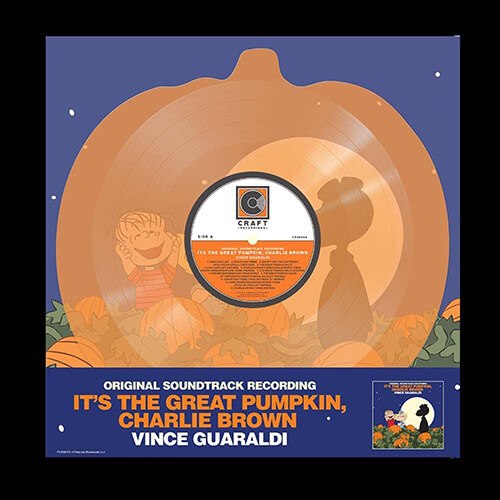 [수입] Vince Guaraldi - Its The Great Pumpkin, Charlie Brown [Limited Editio][Translucent Orange Pumpkin-Shaped LP]