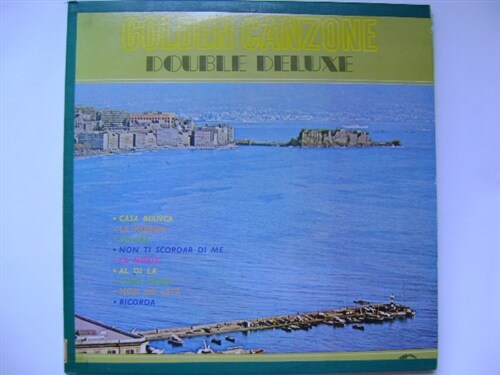 LP(엘피 레코드) Golden Canzone Double Deluxe - 밀바 / 칭겟티 / 산니아 등 (GF 2LP)
